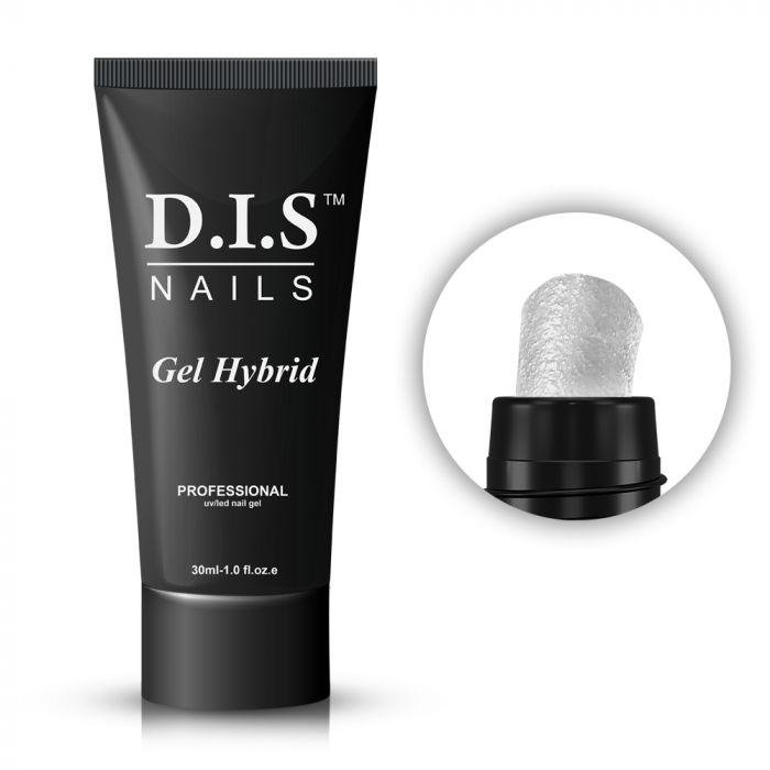 D.I.S NAILS ГЕЛЬ ГИБРИД № 01 (ПРОЗРАЧНЫЙ) 30 мл