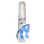 Акриловые цветы 08 МИНИ голубые