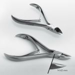 Кусачки маникюрные ногтевые малые KM-06 -"Сталекс"