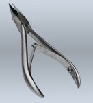 Кусачки маникюрные "вросший ноготь" KM-05 -"Сталекс"