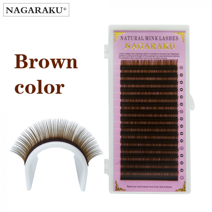 Вії Nagaraku коричневі