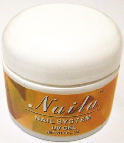 "Naila" UV Gel Thick Clear 30g-прозрачный моделирующий гель для наращивания ногтей